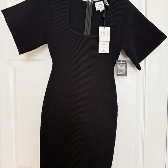 don loper dress designer Gorgeous 1950's Little Black By With Dramatic Back / S Casual Polka Dots Cotton-Blend Color:Black  & White MOB2503